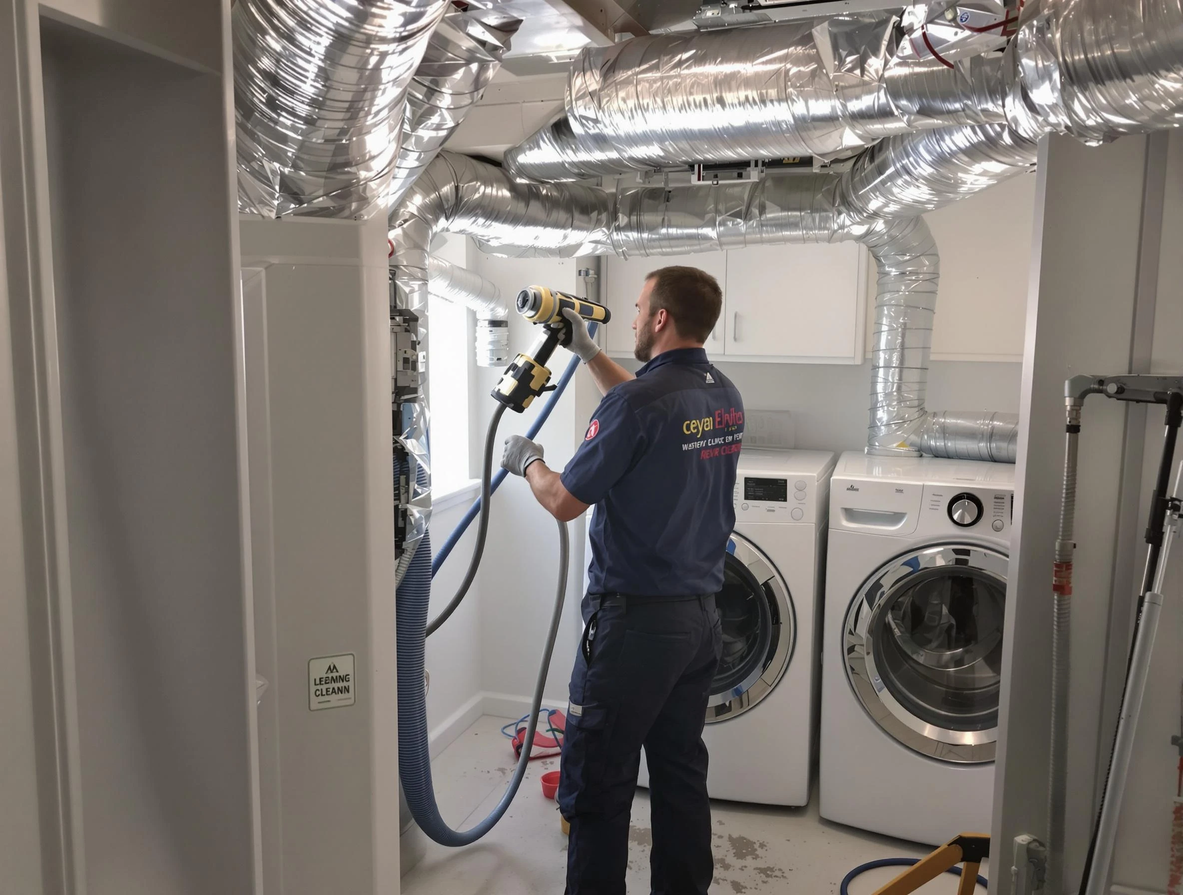 Sun City West Dryer Vent Cleaning specialist using advanced equipment for thorough duct cleaning in Sun City West